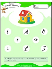 E Sesi Çalışma Sayfaları